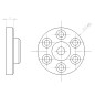 Spare rubber pad for the spring sniper rifles pistons - diameter: 17.4mm