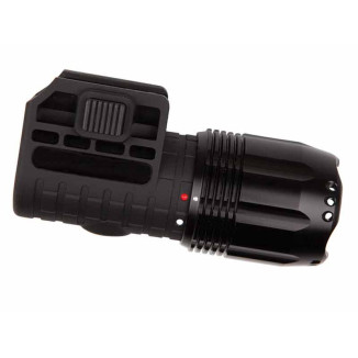 ASG LED-es zseblámpa RIS sínre, 200 lm – fekete