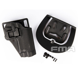 FMA CQC Serpa Belt Holster (SIG Sauer P226, P228), Right Hand - Black