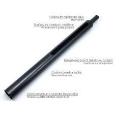 Steel cylinder for SW M24