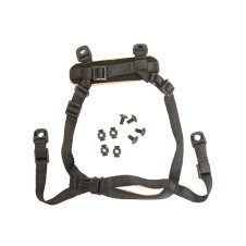 FMA Universal Helmet Suspension / Strap, H type - Black