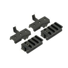 FMA RIS Rail és WING-LOC adapter OPS FAST / MICH sisakhoz – fekete