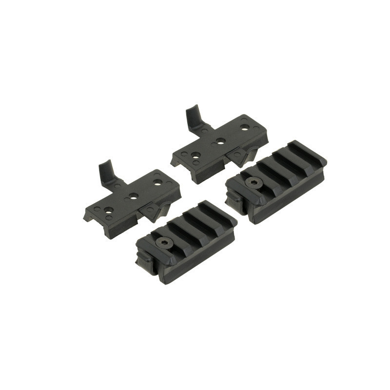 FMA RIS Rail and WING-LOC Adapter for OPS FAST / MICH Helmet - Black FMA RIS Rail and WING-LOC Adapter for OPS FAST / MICH Helmet - Black