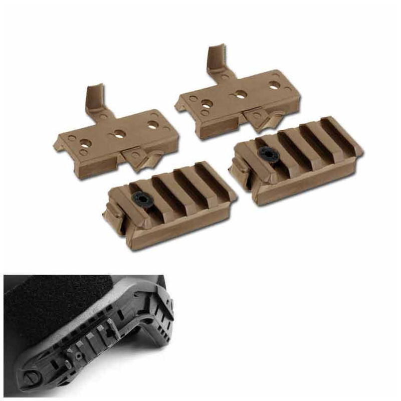 FMA RIS Rail és WING-LOC adapter OPS FAST / MICH sisakhoz – bézs