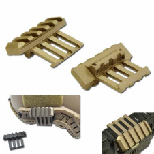 FMA Angled RIS Rail Mount, 45° (One O´Clock) - Tan