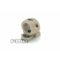 FMA 25mm Flashlight Single Clamp ARC Mount - Tan