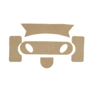 FMA Adhesive VELCRO Panels on Helmet, type PJ - Tan