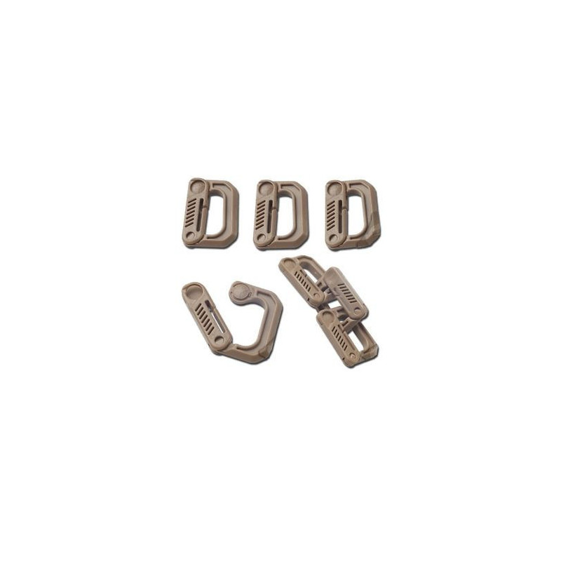 FMA GRIMLOC FTW kis karabiner, 1 db – bézs FMA GRIMLOC FTW kis karabiner, 1 db – bézs