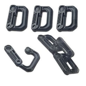 FMA Small Carabiner GRIMLOC FTW, 1 Piece - Black