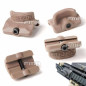 FMA GAS PEDAL Hand / Thumb Stop Grip on RIS - Tan