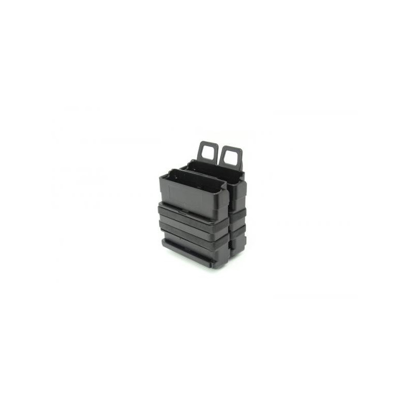 FMA Polymer MOLLE FastMag Pouch for AK / 7.62 Magazines, 2 pcs - Black