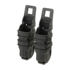 FMA Polymer MOLLE FastMag pisztolytárca-tartó, 2 db – fekete