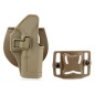 FMA CQC Serpa Belt Holster (G-Series, SW MP 9), Right Hand - Tan FMA CQC Serpa Belt Holster (G-Series, SW MP 9), Right Hand - Tan