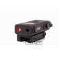 FMA PRO-LAS-PEQ10 tok (LED-es zseblámpa, piros lézer), nejlon – fekete