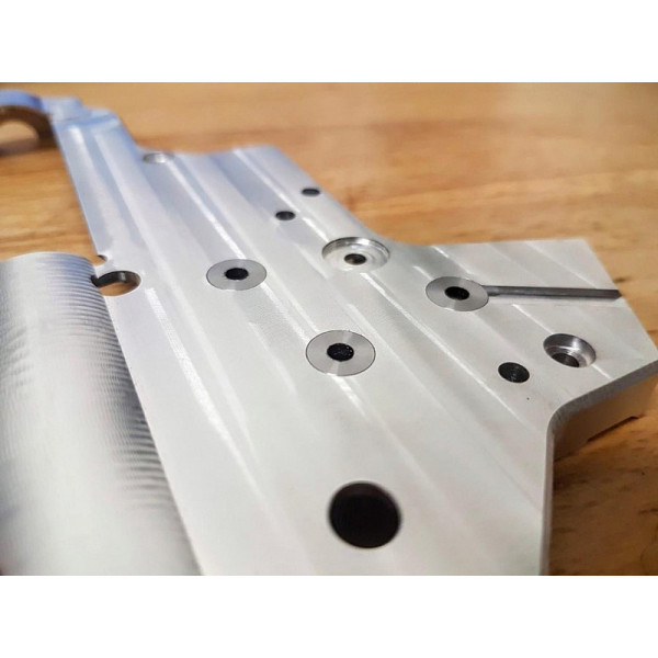 CNC-megmunkált, alacsony profilú persely – 8 mm