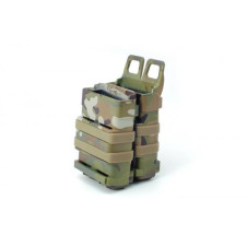 FMA Polymer MOLLE FastMag tárcsatartó M4 / 5,56-os tárakhoz, 2 db – MC