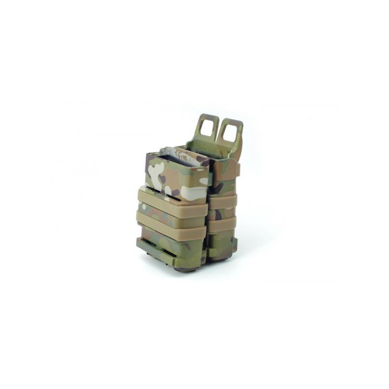 FMA Polymer MOLLE FastMag tárcsatartó M4 / 5,56-os tárakhoz, 2 db – MC