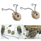 FMA ARC Helmet Mount for MSA Sordin Headset - Tan