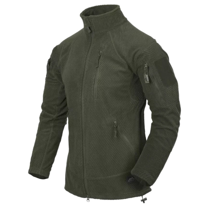 HELIKON ALPHA TACTICAL funkcionális polár pulóver – zöld HELIKON ALPHA TACTICAL funkcionális polár pulóver – zöld