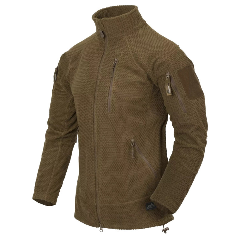 HELIKON ALPHA TACTICAL funkcionális polár pulóver – Coyote