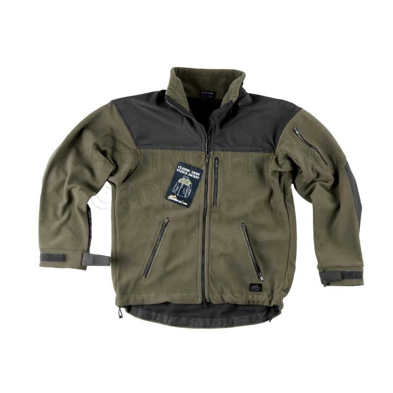 HELIKON CLASSIC ARMY Fleece Jacket - Green/Black