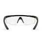 Goggles SABER ADVANCED Clear Lens/Matte black frame