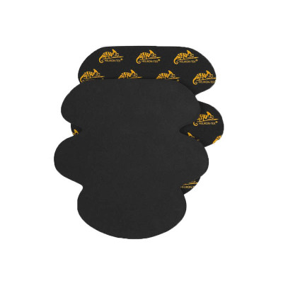 HELIKON térdvédő betétek, alacsony profilú – fekete