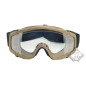 FMA SI Tactical Ballistic Goggle (2 Visors) - Tan