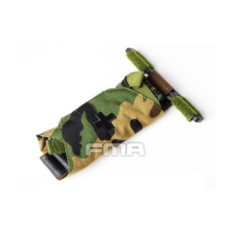 FMA QH gyakorló érszorító MOLLE rendszerrel – Woodland