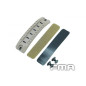 FMA Helmet Middle ARC Rail - Tan FMA Helmet Middle ARC Rail - Tan