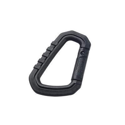 FMA nagy karabiner D-HOOK, 1 db – fekete