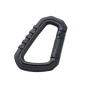 FMA nagy karabiner D-HOOK, 1 db – fekete FMA nagy karabiner D-HOOK, 1 db – fekete