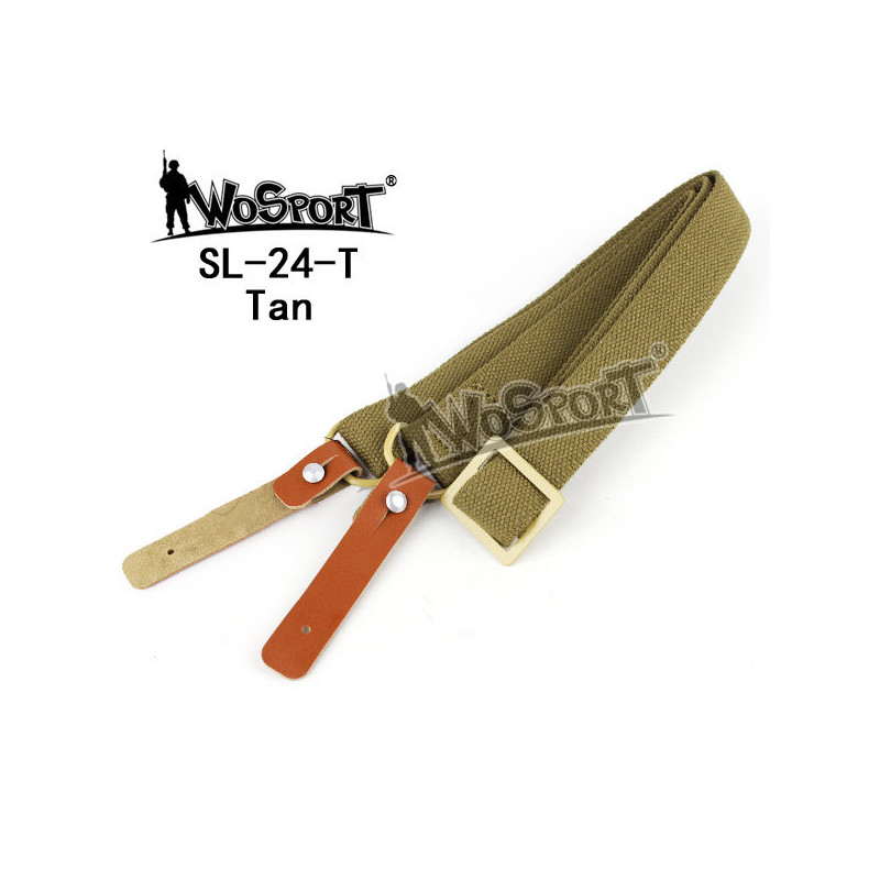 WST 2-pontos heveder AK-hoz – Khaki