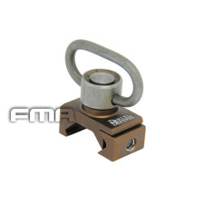 FMA 360° DD QD Sling Swivel RIS Mount - Bronze