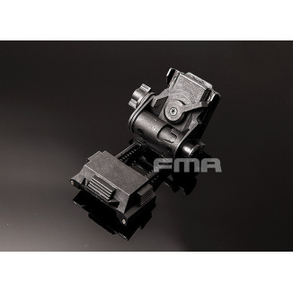 FMA L4G24 Nylon Helmet Mount for NVG PVS-15 / 18 - Black