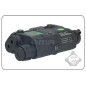 FMA AN/PEQ15 LA-5 Upgrade Version (LED Flashlight, Green / IR Laser) - Black