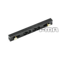 FMA CNC LOWPRO 45°-os tartó M300 / M600 zseblámpához – fekete