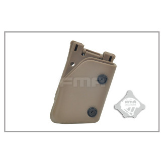 FMA MULTI-ANGLE SPEED Universal Belt Pistol Pouch - Tan