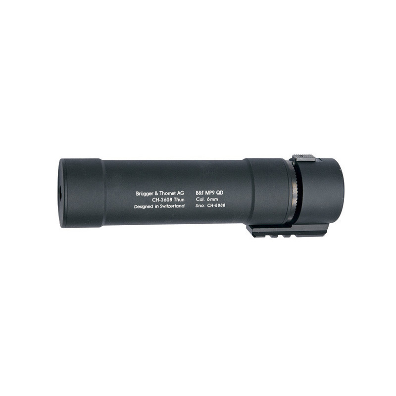 ASG B&T MP9 QD Suppressor for KSC / ASG MP9 - Black