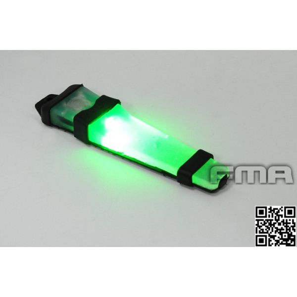 FMA V-LITE taktikai pozíciójelző, fekete tok – zöld