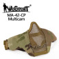 WST Airsoft Protective STEEL MESH Mask - MC WST Airsoft Protective STEEL MESH Mask - MC