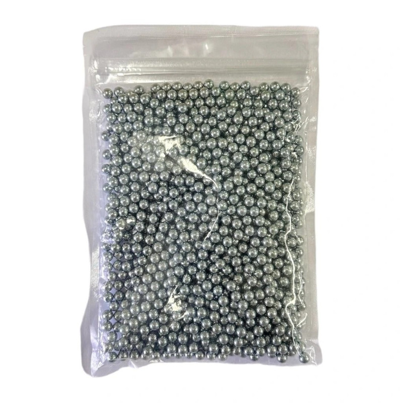 BLS STAINLESS Airsoft fémgolyók 0,85 g, 1100 db – ezüst