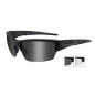 Goggles SAINT Smoke Grey + Clear/Matte Black