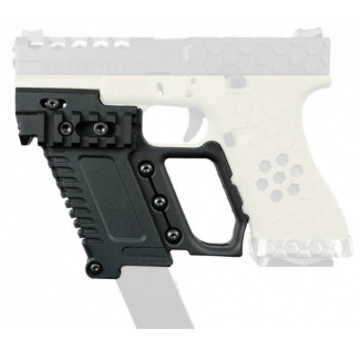 WoSporT GB-37 ergonómiai készlet a G-sorozatú pisztolyokhoz – fekete