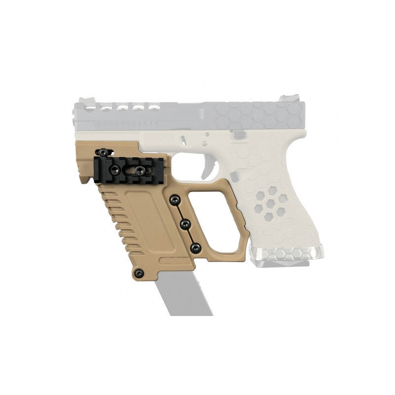 WST GB-37 ergonómiai készlet a G-sorozatú pisztolyokhoz – bézs