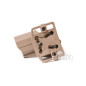 FMA CQC Serpa Belt Holster (TM Hi-Capa / Warrior), Right Hand - Tan