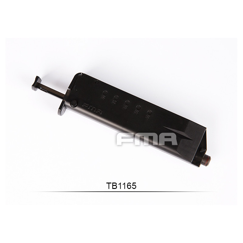 FMA Speed Loader Tool for Mid-Cap / Low-Cap Magazines, 90 BBs - Black FMA Speed Loader Tool for Mid-Cap / Low-Cap Magazines, 90 BBs - Black