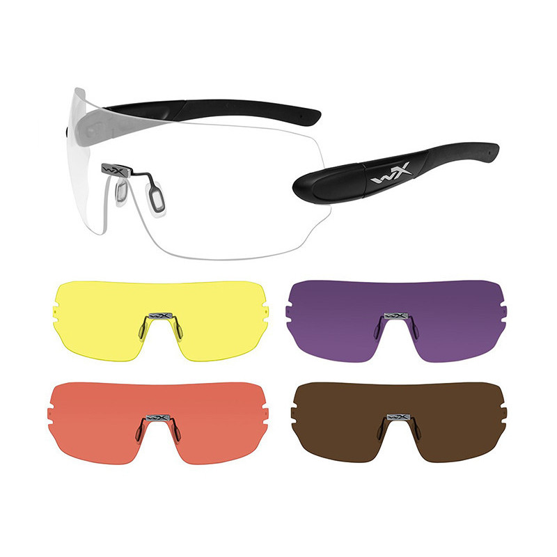 Goggles DETECTION clear/yellow/orange/purple/copper-MATTE BLACK Goggles DETECTION clear/yellow/orange/purple/copper-MATTE BLACK