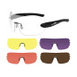 Goggles DETECTION clear/yellow/orange/purple/copper-MATTE BLACK Goggles DETECTION clear/yellow/orange/purple/copper-MATTE BLACK