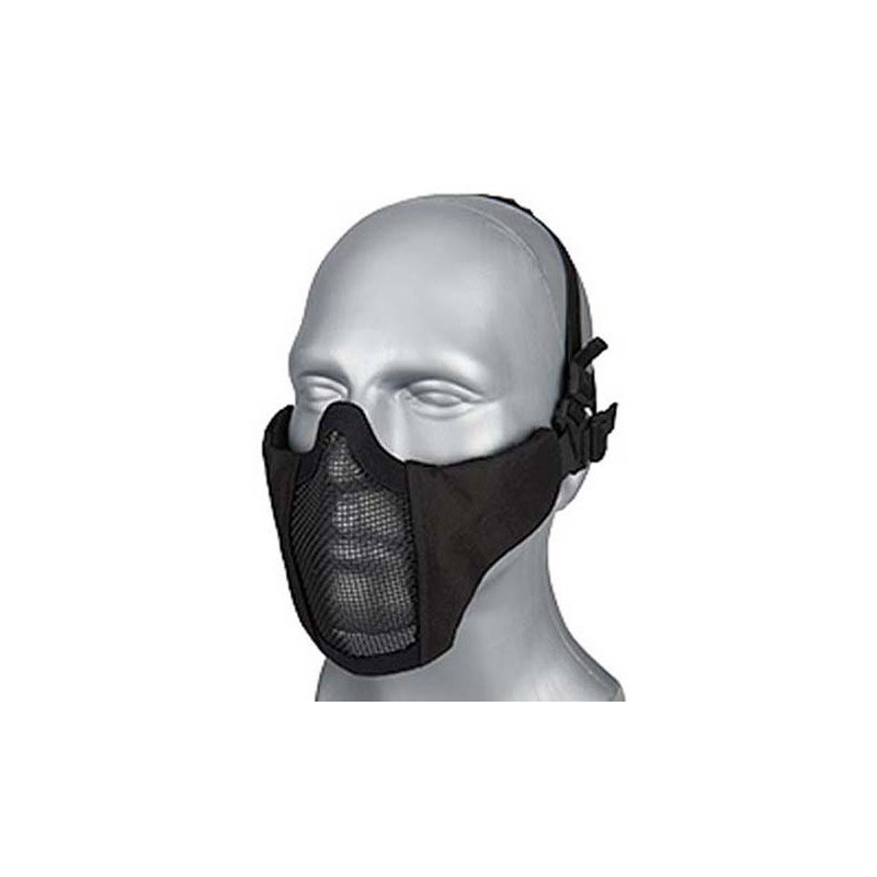 WoSporT Airsoft Protective STEEL MESH Mask - Black WoSporT Airsoft Protective STEEL MESH Mask - Black